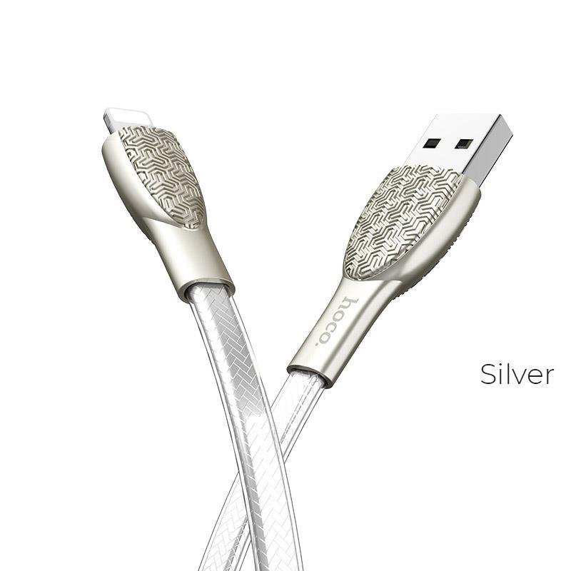 HOCO U52 BRIGHT ΚΑΛΩΔΙΟ ΦΟΡΤΙΣΗΣ LIGHTNING