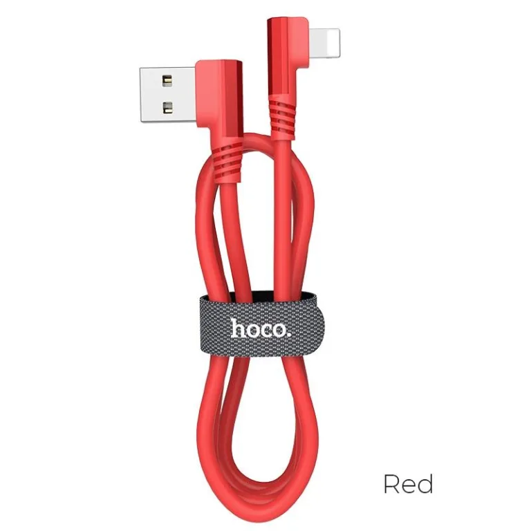 HOCO U83 PUISSANT SILICONE CHARGING CABLE FOR LIGHTNING
