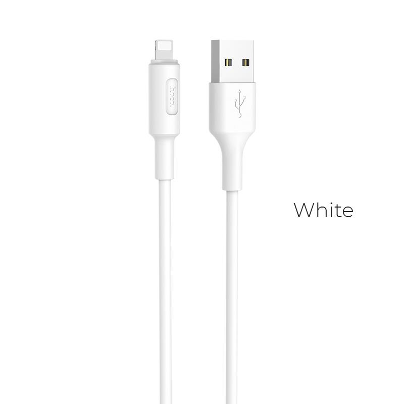 HOCO X25 SOARER ΚΑΛΩΔΙΟ ΦΟΡΤΙΣΗΣ LIGHTNING ΛΕΥΚΟ | ΠΕΡΙΦΕΡΕΙΑΚΑ ΚΙΝΗΤΗΣ -> ΠΕΡΙΦΕΡΕΙΑΚΑ -> ΚΑΛΩΔΙΑ ΦΟΡΤΙΣΗΣ & DATA - Shopin.gr