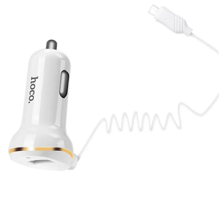 HOCO Z14 SINGLE PORT WITH LIGHTNING CABLE CAR CHARGER ΛΕΥΚΟ | ΠΕΡΙΦΕΡΕΙΑΚΑ ΚΙΝΗΤΗΣ -> ΠΕΡΙΦΕΡΕΙΑΚΑ -> ΦΟΡΤΙΣΤΕΣ ΑΥΤΟΚΙΝΗΤΟΥ - Shopin.gr