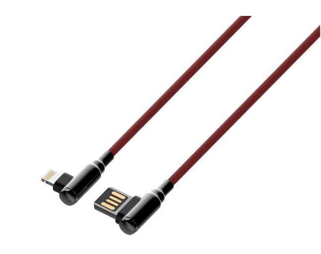 LDNIO ΚΑΛΩΔΙΟ ΦΟΡΤΙΣΗΣ LC421 ΓΩΝΙΑΚΟ ΒΙΣΜΑ LIGHTNING