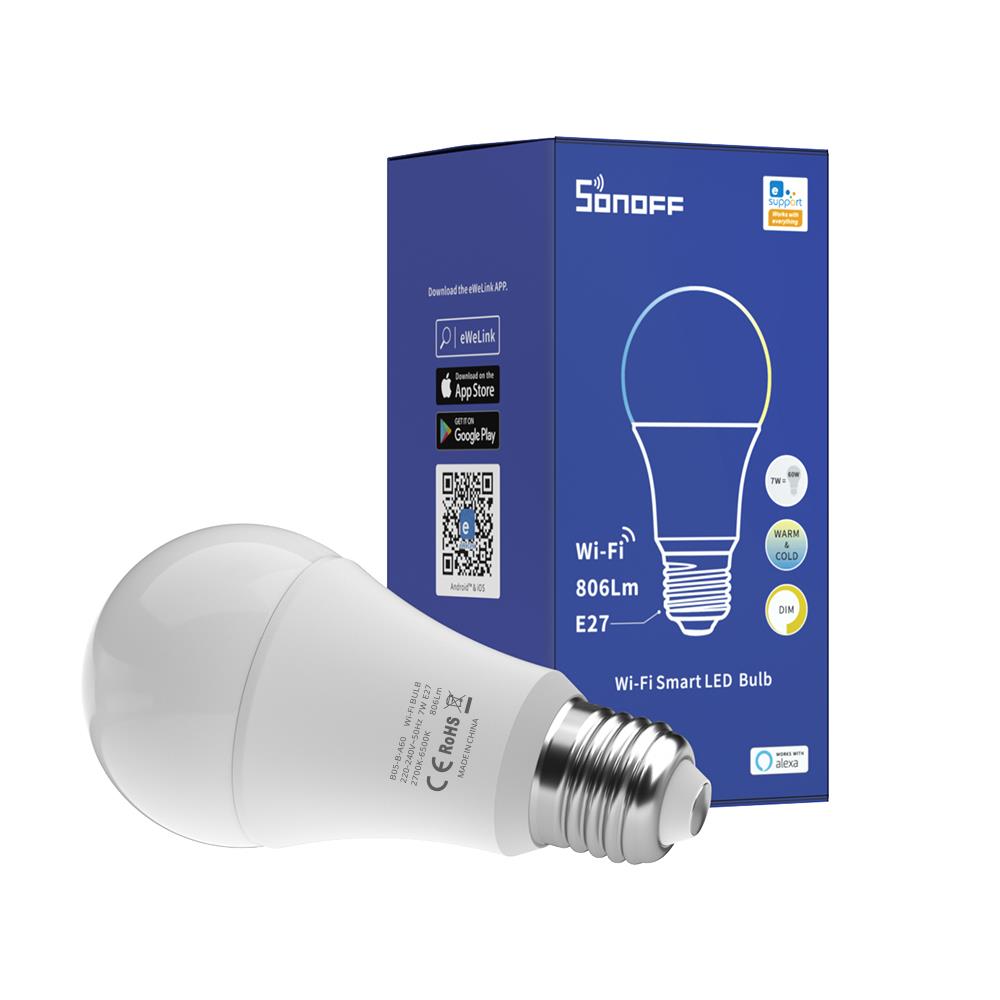 SONOFF SMART ΛΑΜΠΑ LED B02-BL-A60