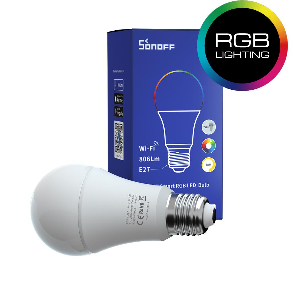 SONOFF B05-B-A60 SMART RGB LED BULB | HOME/GADGET -> SMART HOME -> SMART LED - Shopin.gr
