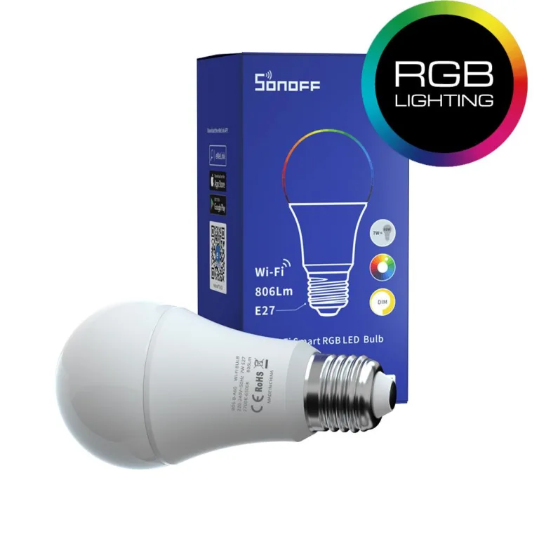 SONOFF B05-B-A60 SMART RGB LED BULB | HOME/GADGET -> SMART HOME -> SMART LED - Shopin.gr