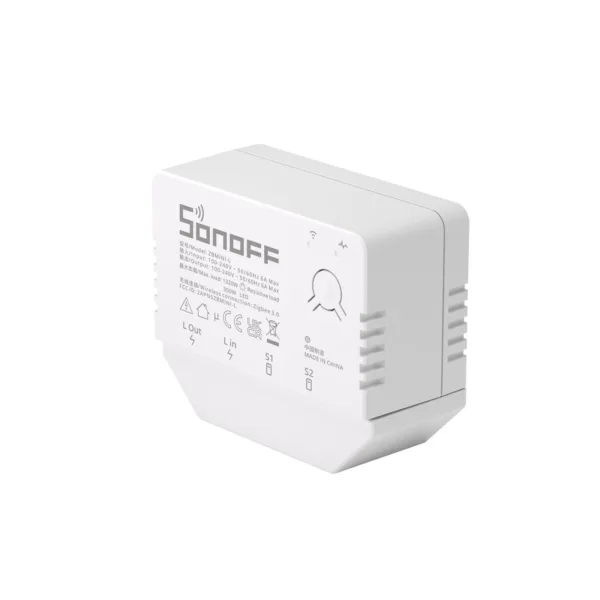 SONOFF SMART ΔΙΑΚΟΠΤΗΣ ΧΩΡΙΣ ΟΥΔΕΤΕΡΟ ZBMINI-L