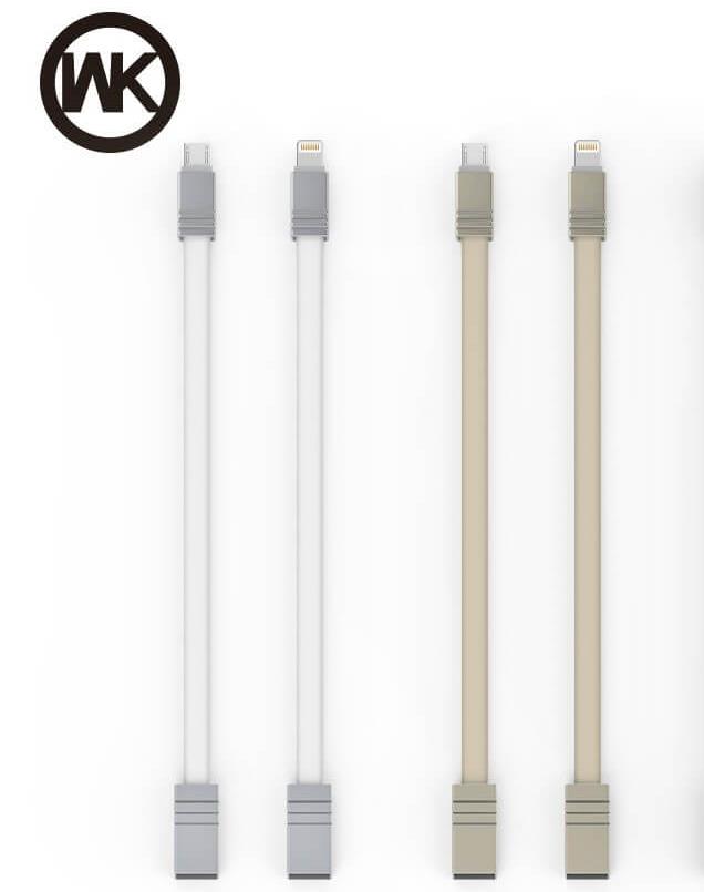 WK BLAZE LIGHTNING ΚΑΛΩΔΙΟ ΦΟΡΤΙΣΗΣ & DATA 1m