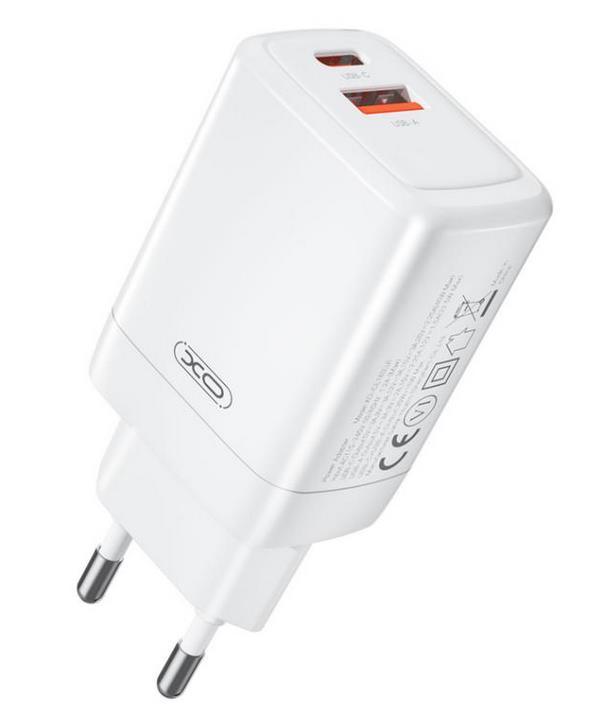 XO CE16 ΦΟΡΤΙΣΤΗΣ 45W GAΝ NITRIDE 1 ΘΥΡΑ USB + 1 ΘΥΡΑ PD