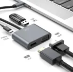 XO HUB001 4 IN 1 TYPEC TO HDMI/VGA/USB3.0/PD CHARGING | ΠΕΡΙΦΕΡΕΙΑΚΑ ΚΙΝΗΤΗΣ -> ΠΕΡΙΦΕΡΕΙΑΚΑ -> ADAPTERS - Shopin.gr
