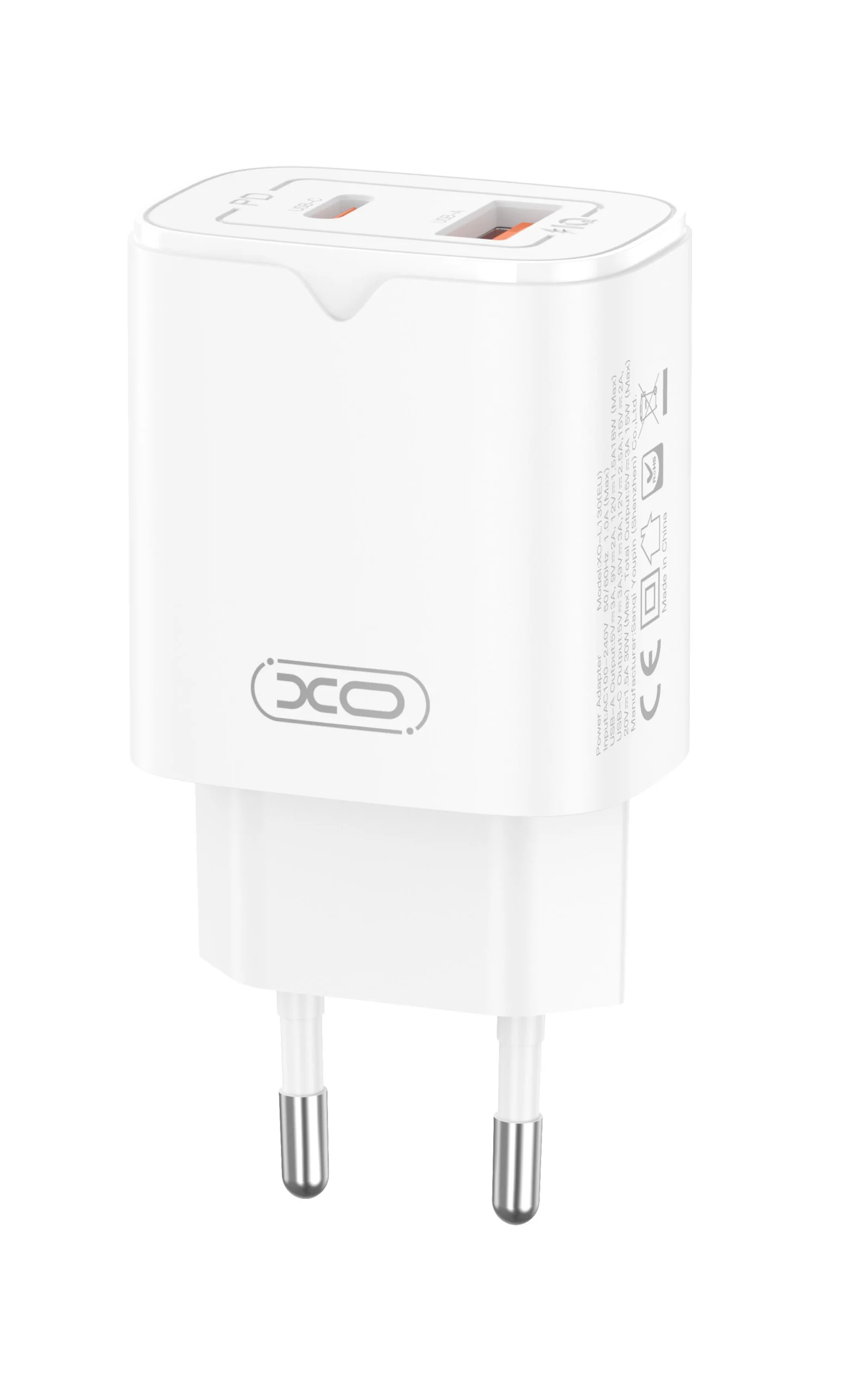 XO L130 ΦΟΡΤΙΣΤΗΣ PD30W/QC18W 1 ΘΥΡΑ USB + 1 ΘΥΡΑ PD