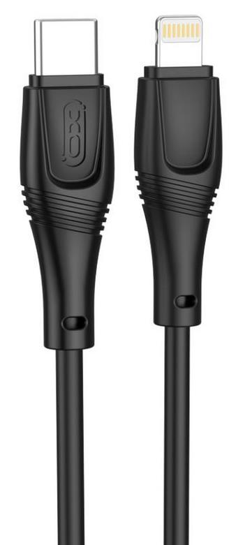 XO NB-Q239A ZEUS SERIES ΚΑΛΩΔΙΟ ΦΟΡΤΙΣΗΣ ΣΙΛΙΚΟΝΗΣ TYPE-C ΣΕ LIGHTNING