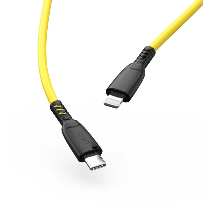 XO NB-Q246A SULUO SERIES ΚΑΛΩΔΙΟ ΦΟΡΤΙΣΗΣ ΣΙΛΙΚΟΝΗΣ PD TYPE-C ΣΕ LIGHTNING