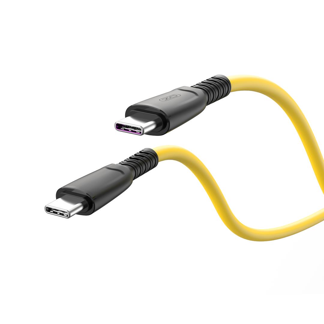 XO NB-Q246B SULUO SERIES ΚΑΛΩΔΙΟ ΦΟΡΤΙΣΗΣ ΣΙΛΙΚΟΝΗΣ PD TYPE-C ΣΕ TYPE-C