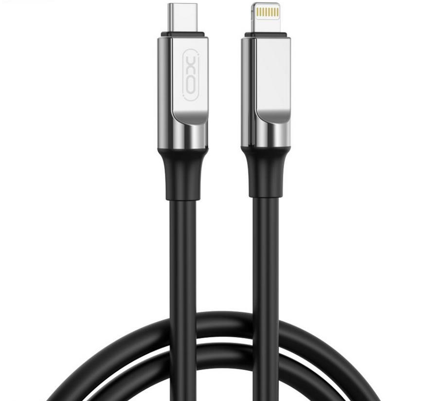 XO NB-Q252A PD 27W TYPE-C ΣΕ LIGHTNING ΚΑΛΩΔΙΟ ΦΟΡΤΙΣΗΣ ΣΙΛΙΚΟΝΗΣ
