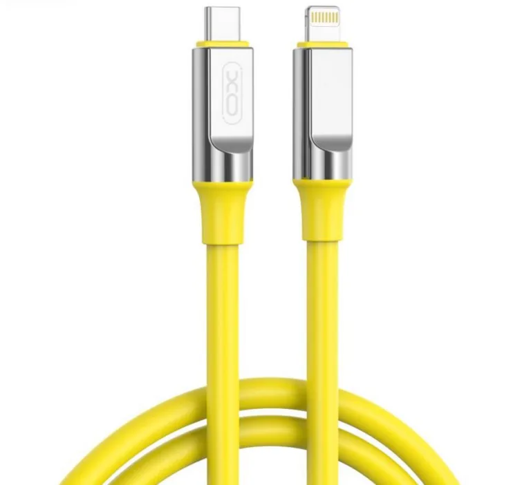 XO NB-Q252A PD 27W TYPE-C ΣΕ LIGHTNING ΚΑΛΩΔΙΟ ΦΟΡΤΙΣΗΣ ΣΙΛΙΚΟΝΗΣ