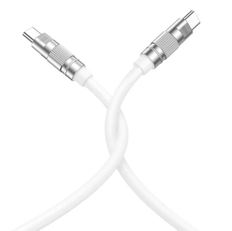 XO NB-Q228B OD6.0 ΚΑΛΩΔΙΟ ΦΟΡΤΙΣΗΣ SILICONE PD60W TYPE-C ΣΕ TYPE-C L=1.2M