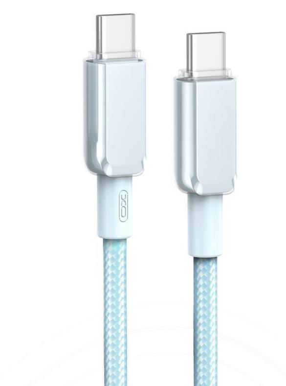 XO NB-Q250B PD 60W TYPE-C ΣΕ TYPE-C PVC SHINY COLORFUL FAST CHARGING CABLE ΓΑΛΑΖΙΟ | ΠΕΡΙΦΕΡΕΙΑΚΑ ΚΙΝΗΤΗΣ -> ΠΕΡΙΦΕΡΕΙΑΚΑ -> ΚΑΛΩΔΙΑ ΦΟΡΤΙΣΗΣ & DATA - Shopin.gr