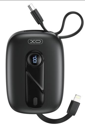 XO PR246 POWERBANK PD 20W + 22.5W(IP) ΜΕ ΕΝΣΩΜΑΤΩΜΕΝΟ ΚΑΛΩΔΙΟ TYPE-C ΚΑΙ LIGHTNING