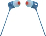 Hands Free JBL Tune 160 In-ear 3.5mm 9mm Dynamic Driver Pure Bass Sound με Μικρόφωνο JBLT160BLU 1.2m Μπλε | Hands Free - shopin.gr
