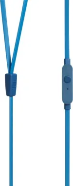 Hands Free JBL Tune 160 In-ear 3.5mm 9mm Dynamic Driver Pure Bass Sound με Μικρόφωνο JBLT160BLU 1.2m Μπλε | Hands Free - shopin.gr