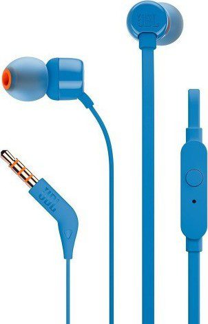 Hands Free JBL Tune 160 In-ear 3.5mm 9mm Dynamic Driver Pure Bass Sound με Μικρόφωνο JBLT160BLU 1.2m Μπλε | Hands Free - shopin.gr