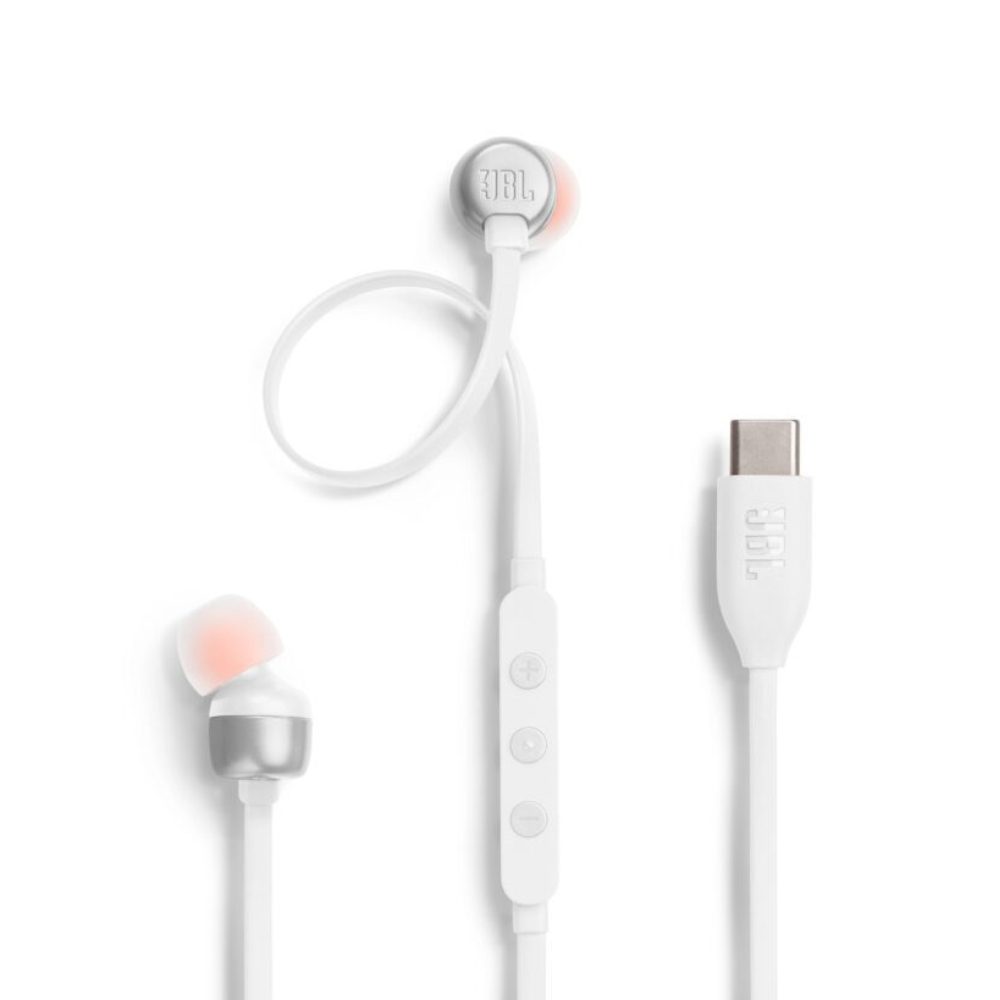 Hands Free JBL 310C In-ear USB-C JBLT310CWHT Λευκά | Hands Free - shopin.gr