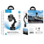 Βάση Στήριξης Αυτοκινήτου Hoco H89 Crown για Παρμπρίζ ή Κεντρική Κονσόλα με Επεκτεινόμενο Βραχίονα για Συσκευές 4.5"-7"  Μαύρη | Βάσεις Στήριξης - shopin.gr