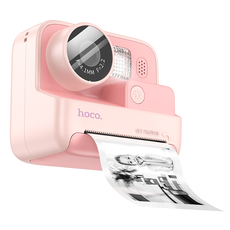 Kids Dual HD Camera Hoco DV200 με Οθόνη 2.0" 800mAh και Δυνατότητα Εκτύπωσης Φωτογραφιών Ροζ | Παιδικές Κάμερες - shopin.gr