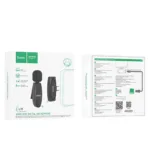 Μικρόφωνο Πέτου Ασύρματο Hoco L15 Crystal Lavalier USB-C 2.4Ghz HD 15m 6h | Μικρόφωνα - shopin.gr