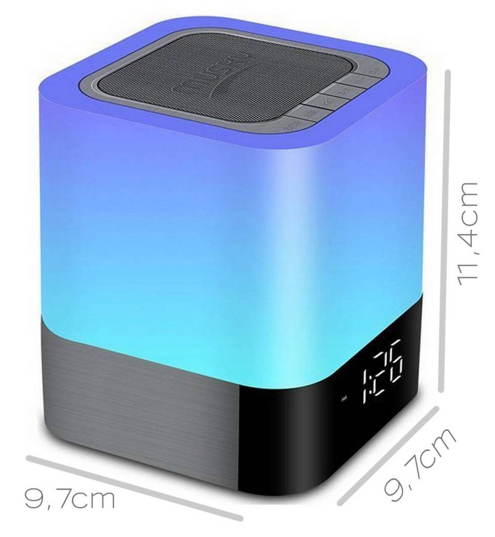 Φορητό Ηχείο Bluetooth Musky DY28 Plus 5W με Διάφ. Χρωματ Οθόνη Ξυπνητήρι Αισθ. Αφής Ενσωματωμένο Μικρόφωνο και USB | Φορητά Ηχεία - shopin.gr