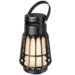 Bluetooth Φορητό Ηχείο Hoco BS61 Camping Lamp V5.3 8h TWS 10W 3600mAh με Micro SD FM USB και Outdoor Sound Effects Μαύρο | Φορητά Ηχεία - shopin.gr