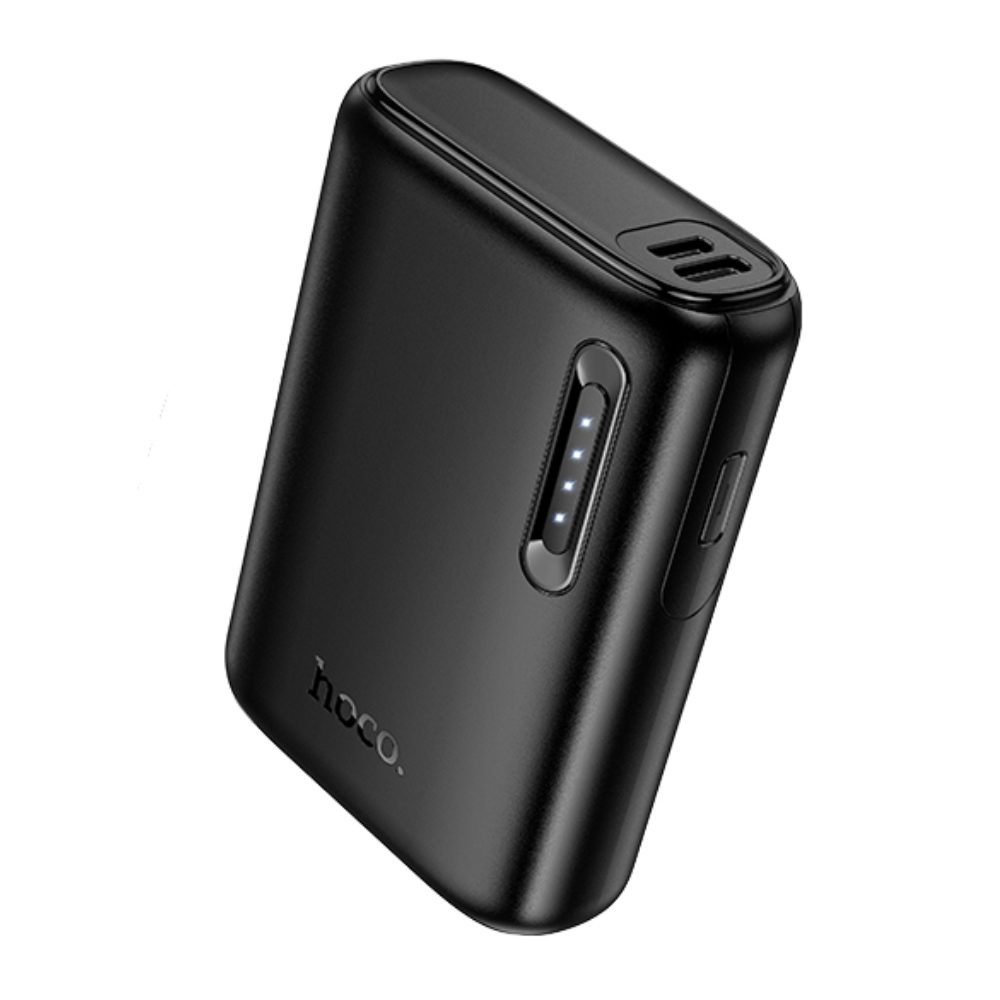 Power Bank Hoco J158 Runner 5000mAh 5V/2A με 1xUSB-A 1xUSB-C 1xMicro USB και LED Ένδειξη Μπαταρίας Μαύρο | Power Bank - shopin.gr