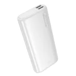 Power Bank Hoco J158A Runner 10000mAh Fast Charge 5V/2A Slim με 2xUSB-A 1xUSB-C 1xMicro USB και LED Ένδειξη Μπαταρίας Λευκό | Power Bank - shopin.gr