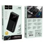 Power Bank Hoco J144A 30000mAh 1xUSB-C 1xMicro USB 2xUSB-A 5V/2A και LED Ένδειξη Μπαταρίας Μαύρο | Power Bank - shopin.gr