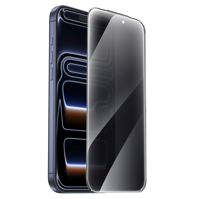 Tempered Glass Hoco Bear Shield A888 HD 4H 0.4mm Large Arc 28 Μοίρες Privacy Protection για Apple iPhone 17 Pro Max | Προστασία Οθόνης - shopin.gr