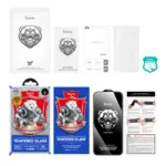 Tempered Glass Hoco Bear Shield A888 HD 4H 0.4mm Large Arc για Apple iPhone 17 Pro Max | Προστασία Οθόνης - shopin.gr