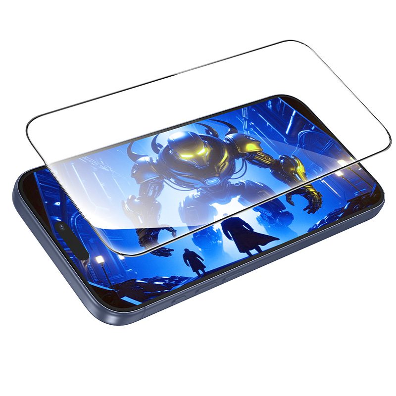 Tempered Glass Hoco Bear Shield A888 HD 4H 0.4mm Large Arc για Apple iPhone 17 Pro Max | Προστασία Οθόνης - shopin.gr