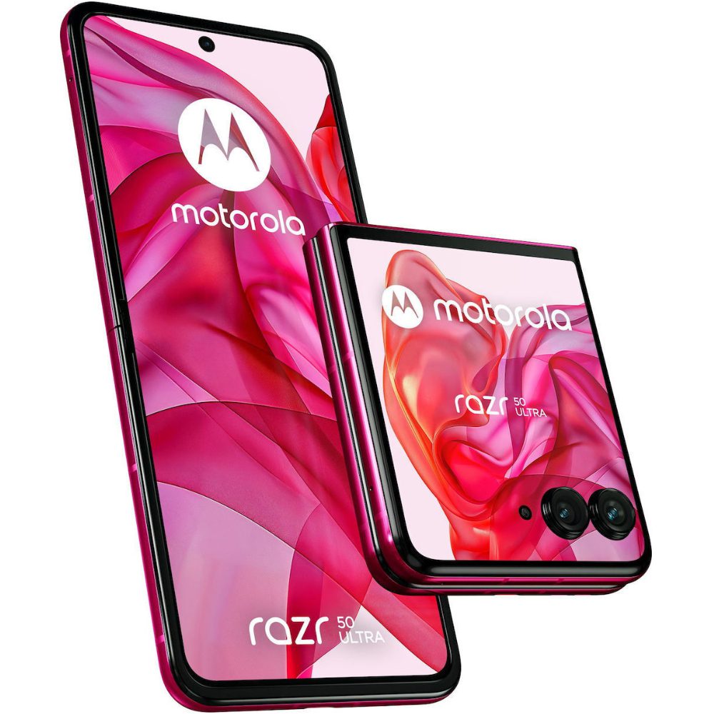 Motorola Razr 50 Ultra 5G Dual Sim 6.9" 12GB/512GB NFC IPX8 Hot Pink | Smartphone - shopin.gr