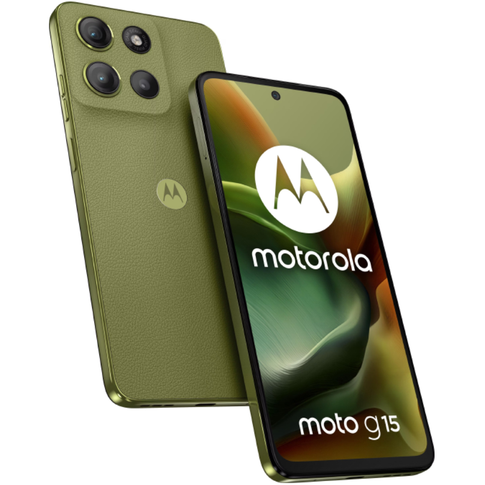 Motorola Moto G15 4G Dual Sim 6.72" 8GB/128GB NFC IP54 Iguana Green | Smartphone - shopin.gr