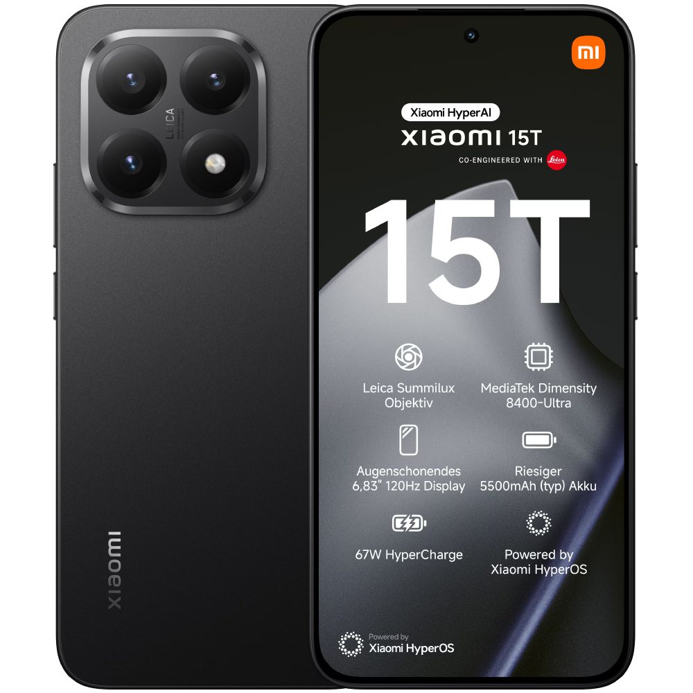 Xiaomi 15T 5G Dual Sim 6.83" 12GB/256GB NFC IP68 Black | Smartphone - shopin.gr