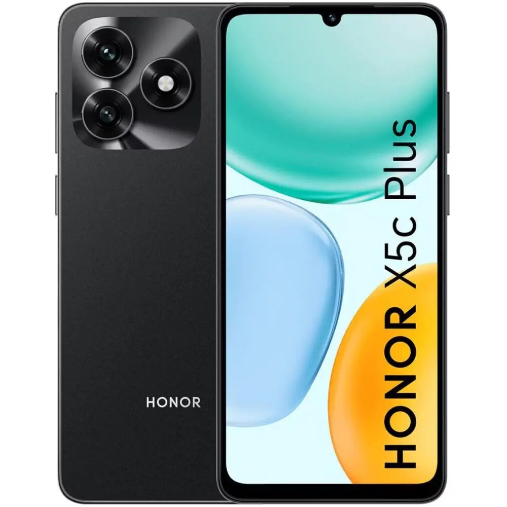 Honor X5c Plus 4G Dual Sim 6.74" 4GB/128GB Midnight Black | Smartphone - shopin.gr