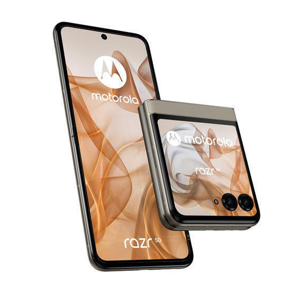 Motorola Razr 50 5G Dual Sim 6.9" 8GB/256GB NFC IPX8 Beach Sand | Smartphone - shopin.gr