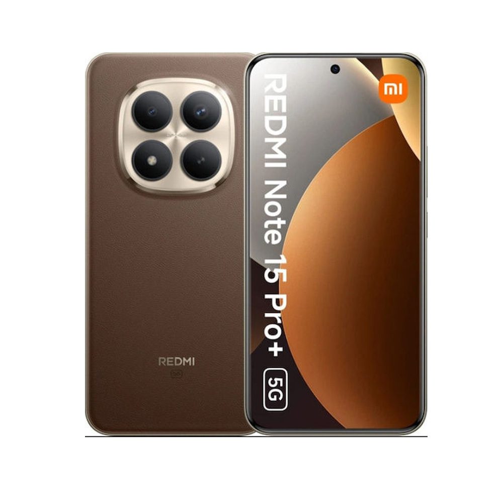Xiaomi Redmi Note 15 Pro+ 5G Dual Sim 6.83" 8GB/256GB IP68 Mocha Brown | Smartphone - shopin.gr