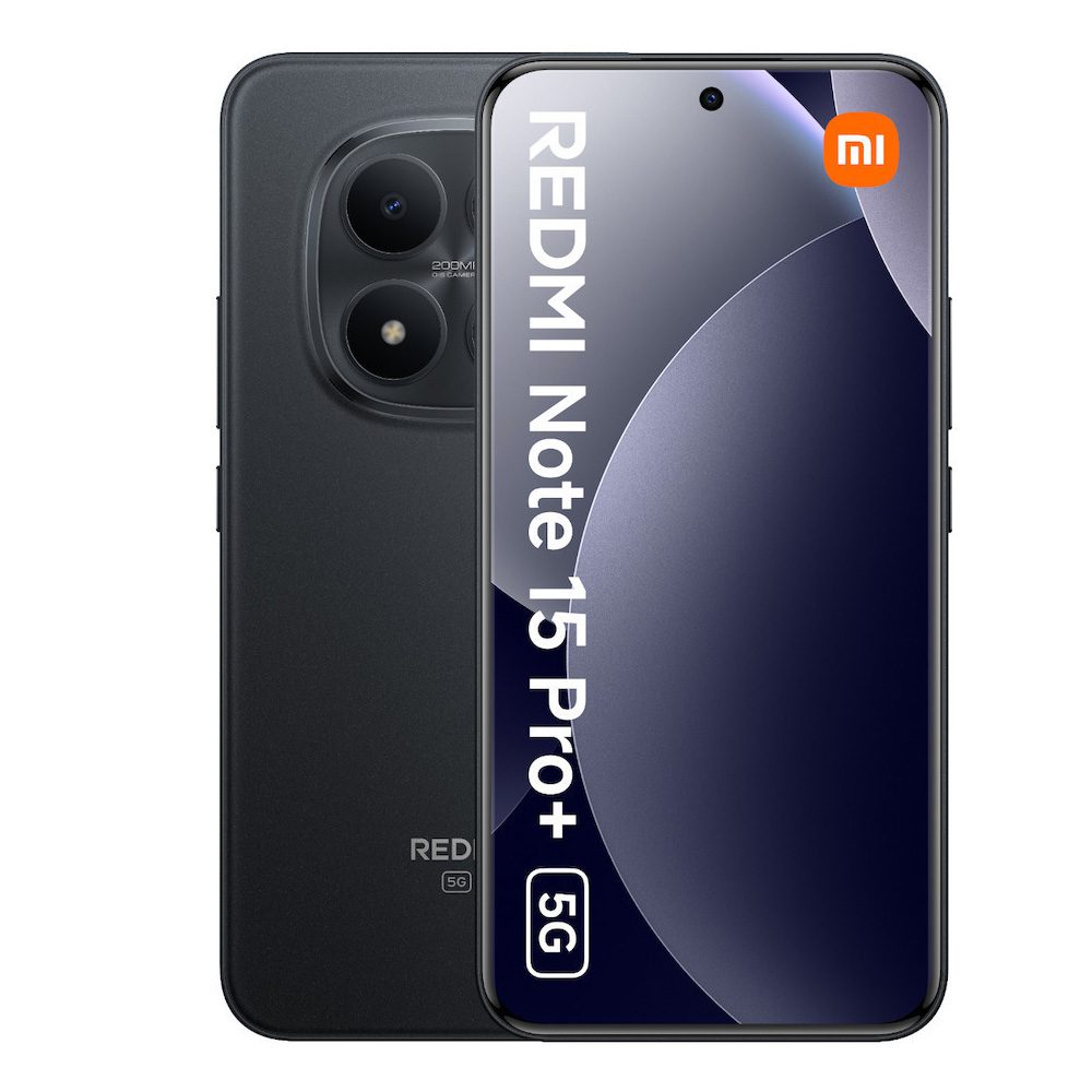 Xiaomi Redmi Note 15 Pro+ 5G Dual Sim 6.83" 8GB/256GB IP68 Black | Smartphone - shopin.gr