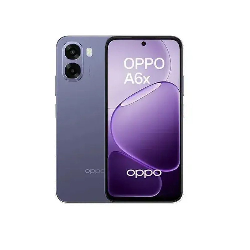 Oppo A6x 4G Dual Sim 6.75" 4GB/128GB IP64 Plum Purple | Smartphone - shopin.gr