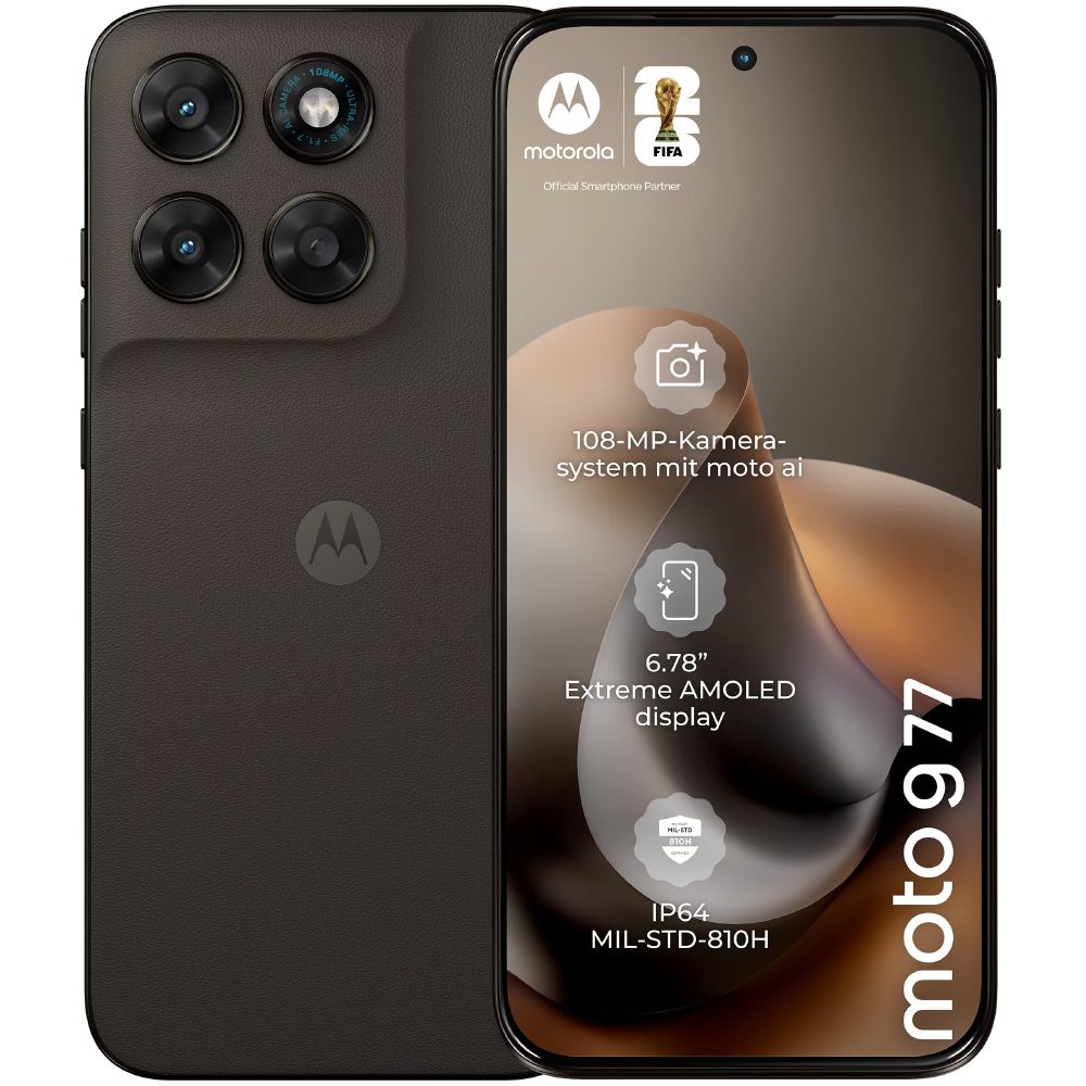Motorola Moto G77 5G Dual Sim 6.78" 8GB/256GB NFC IP64 Pantone Black Olive | Smartphone - shopin.gr