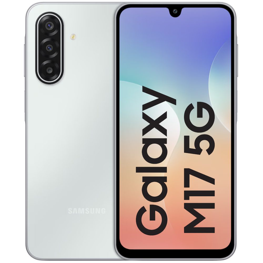 Samsung SM-M176 Galaxy M17 5G Non EU Dual Sim 6.7" 8GB/128GB NFC IP54 Moonlight Silver με 1 Χρόνο Εγγύηση απο Samsung Service | Smartphone - shopin.gr