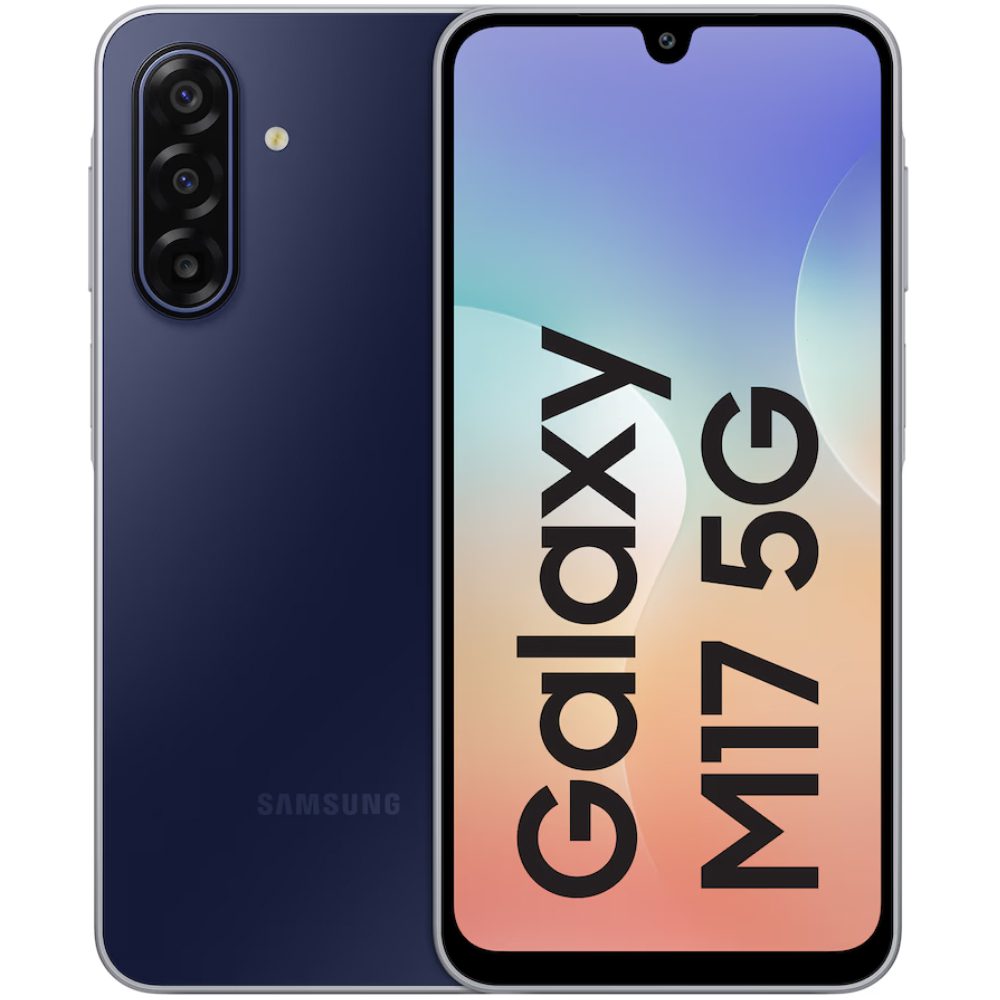 Samsung SM-M176 Galaxy M17 5G Non EU Dual Sim 6.7" 8GB/128GB NFC IP54 Sapphire Black με 1 Χρόνο Εγγύηση απο Samsung Service | Smartphone - shopin.gr
