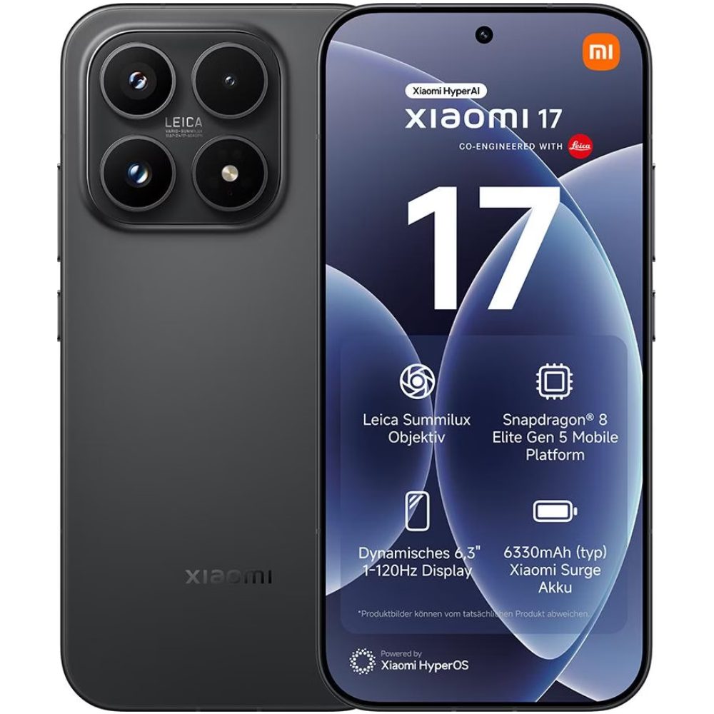 Xiaomi 17 5G Dual Sim 6.3" 12GB/512GB NFC IP68 Black | Smartphone - shopin.gr