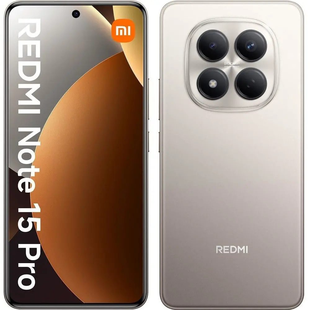 Xiaomi Redmi Note 15 Pro 4G Dual Sim 6.77" 12GB/512GB IP65 Titanium | Smartphone - shopin.gr