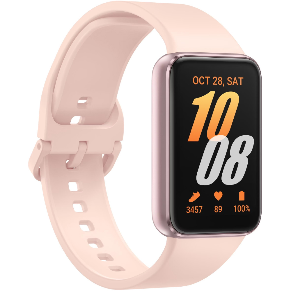 Smartwatch Samsung Galaxy Fit3 R390 Activity Tracker 1.6" AMOLED IP68 Pink Gold | Smart Bands - shopin.gr